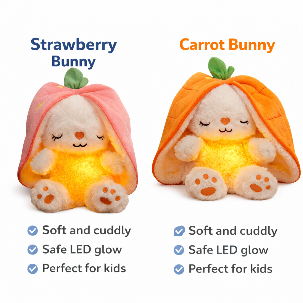 "The Soothing Rabbit: Your Anti-Stress Sleep Companion"