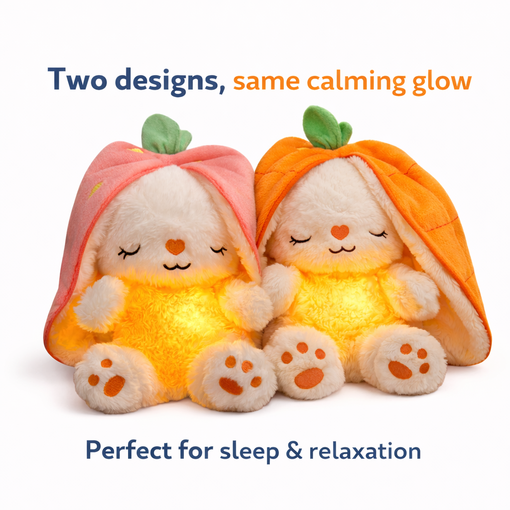 "The Soothing Rabbit: Your Anti-Stress Sleep Companion"